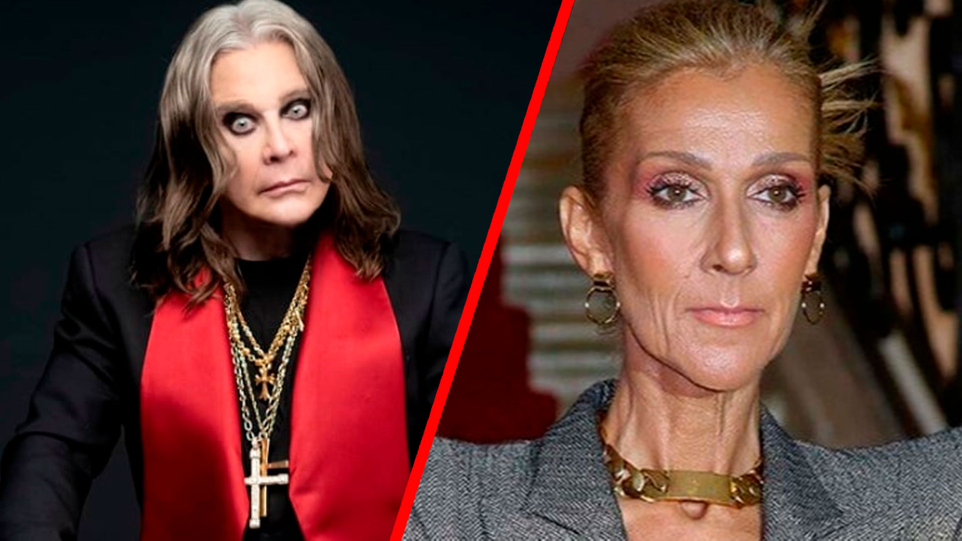 Celine Dion homenageia Ozzy Osbourne