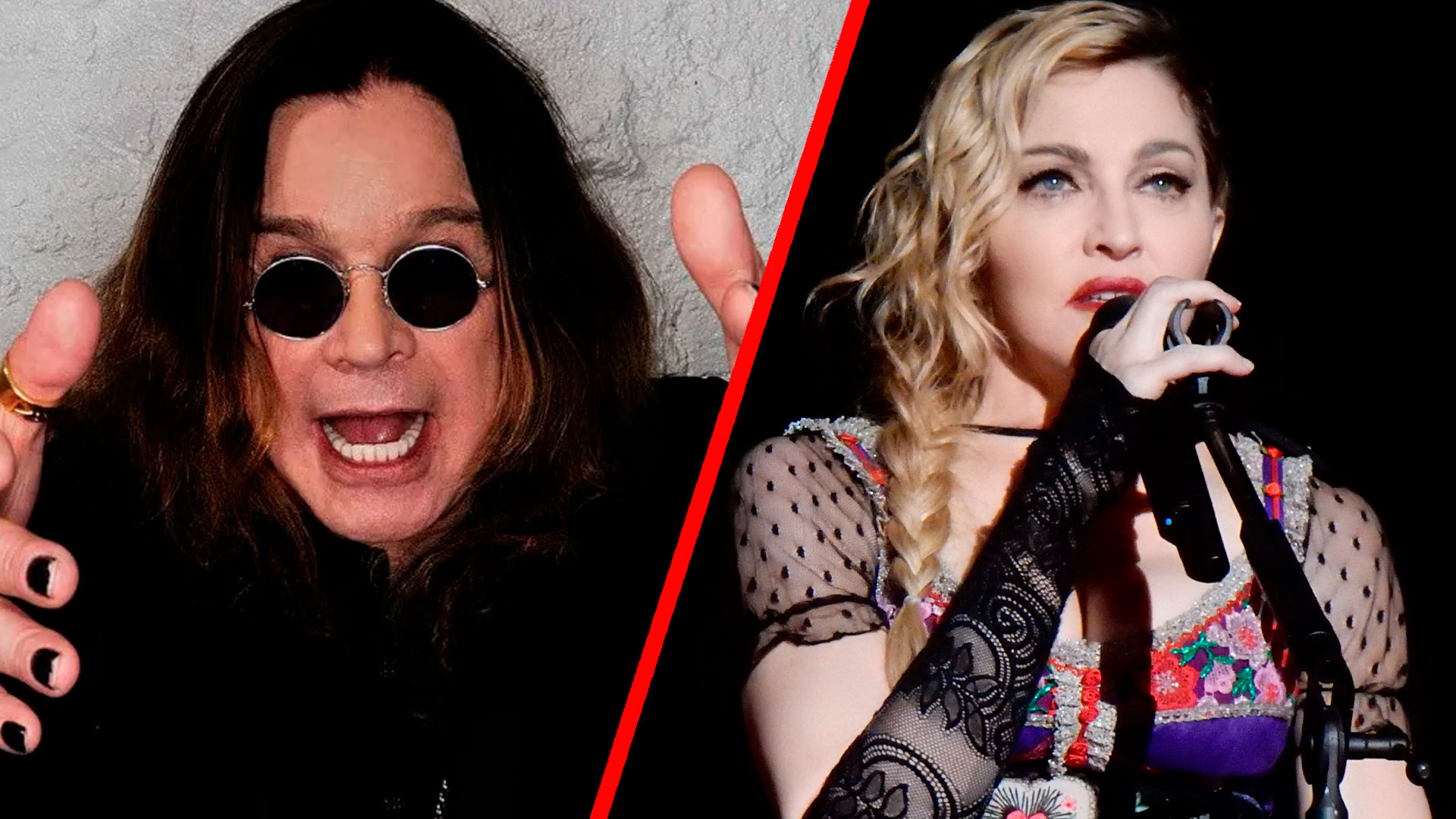 O “dueto proibido” entre Ozzy Osbourne e Madonna