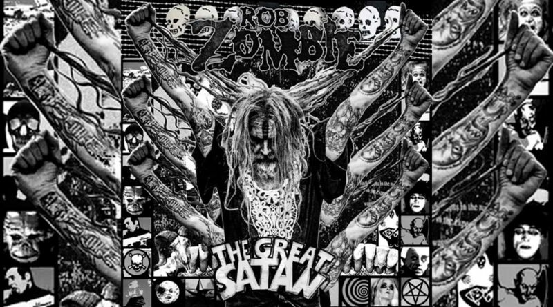 Rob Zombie continua sua saga no horror-rock e faz com maestria em “The Great Satan”