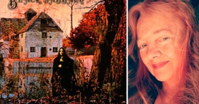 mulher da capa black sabbath