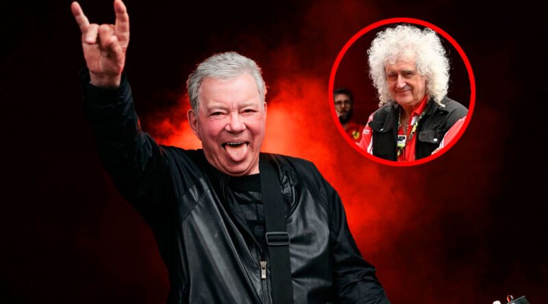 william shatner convida brian may