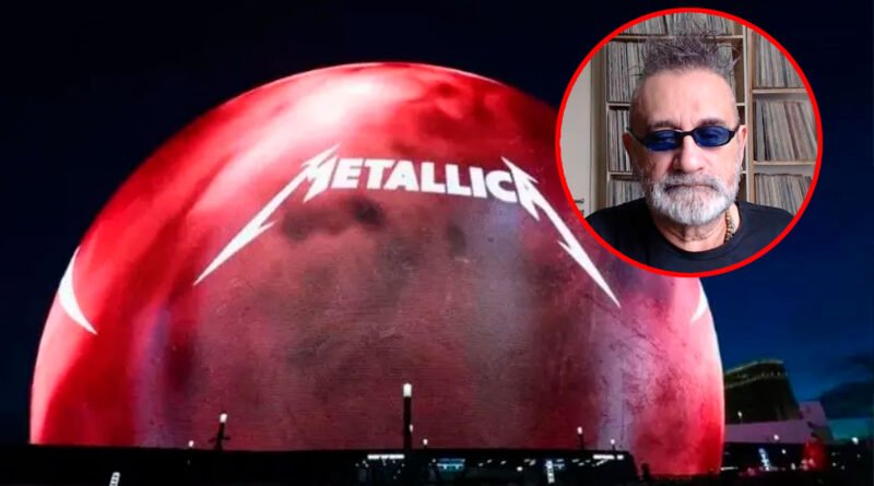A crítica de Regis Tadeu ao Metallica no Sphere: “banda é coadjuvante”